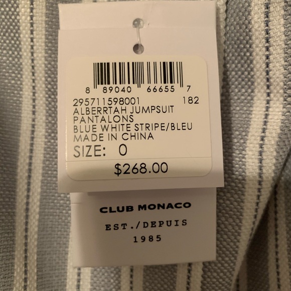 Club Monaco jumpsuit - Picture 4 of 4